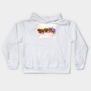 Dayton skyline Kids Hoodie